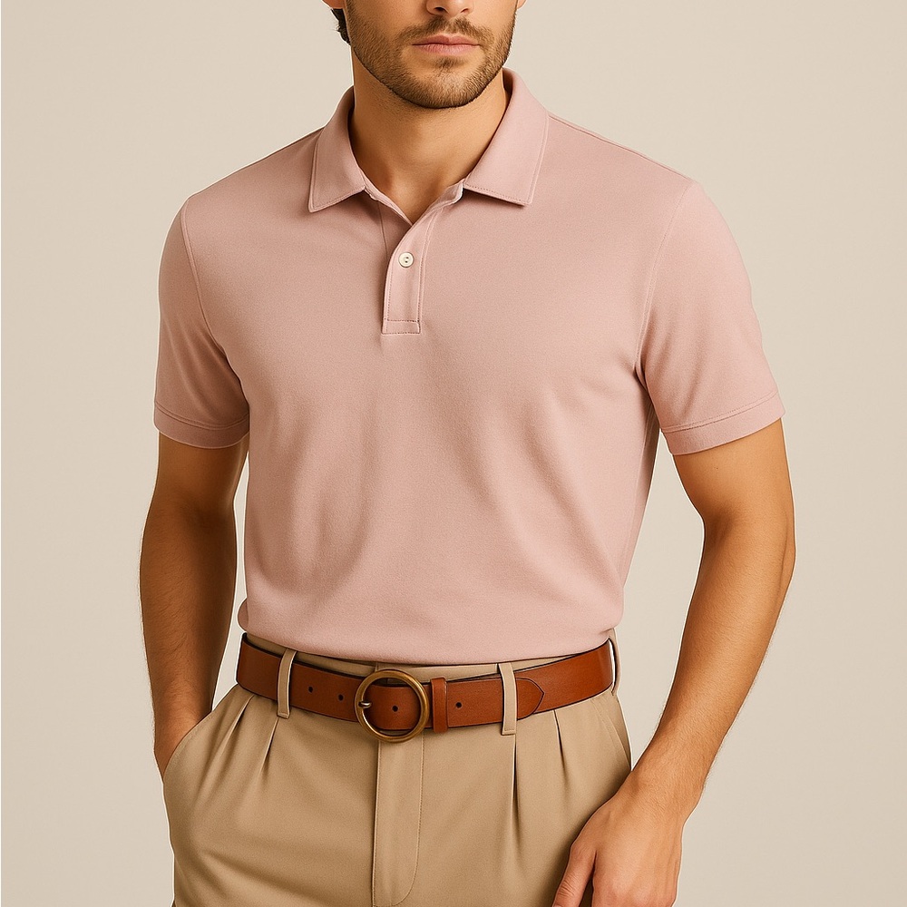 14th & Union Men's Blush Polo Shirt